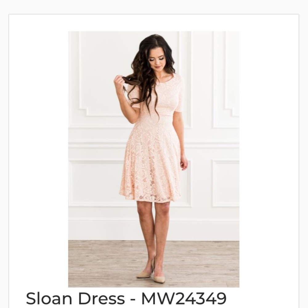 🌹Mika Rose 🌹 Sloan dress in blush pink